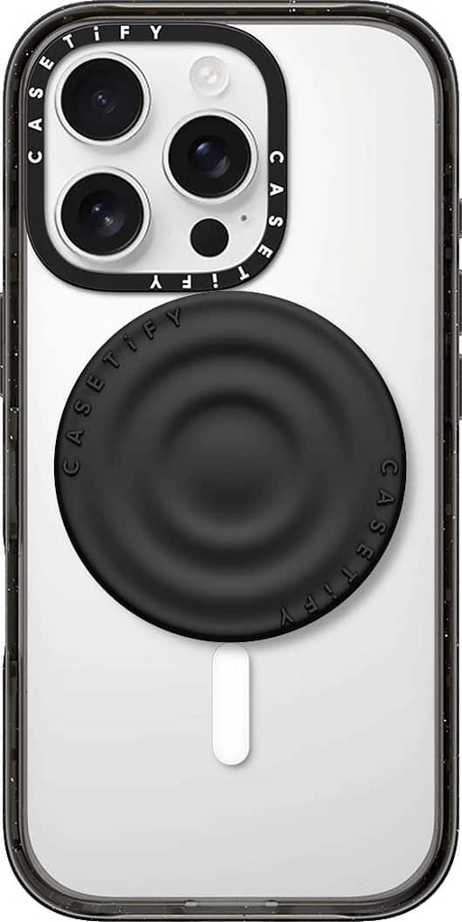 CASETiFY - Snappy Ripple Grip Stand - Black