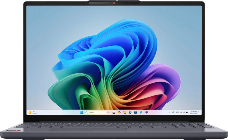 Lenovo - IdeaPad Slim 3x - Copilot+ PC - 15.3" 2k Touchscreen Laptop - Snapdragon X X1-26-100 2025 - 16GB Memory - 256GB SSD - Luna Grey