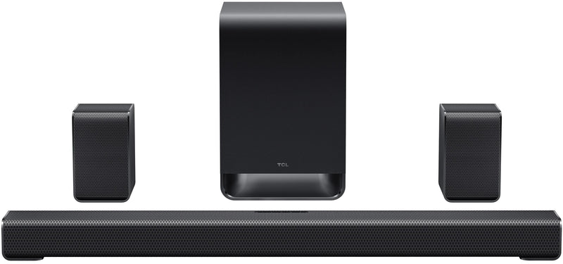 TCL - S-Class S65K 5.1 Channel Dolby Atmos Soundbar with Wireless Subwoofer (2026) - Charcoal