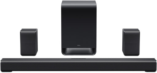 TCL - S-Class S65K 5.1 Channel Dolby Atmos Soundbar with Wireless Subwoofer (2026) - Charcoal