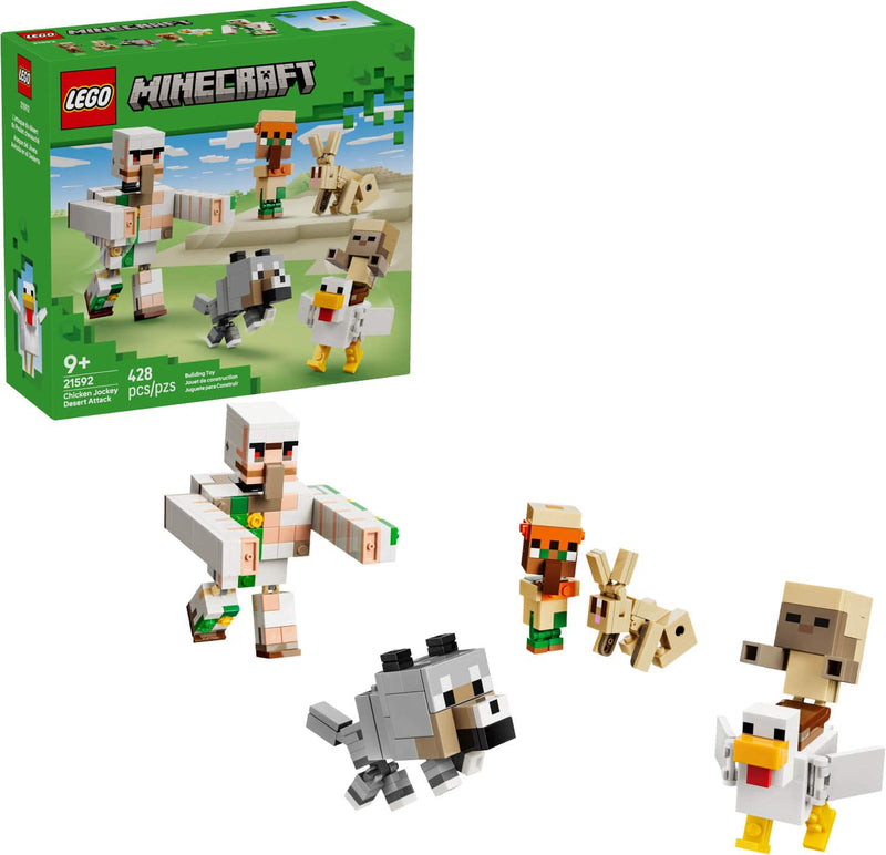 LEGO - Minecraft Chicken Jockey Desert Attack 21592