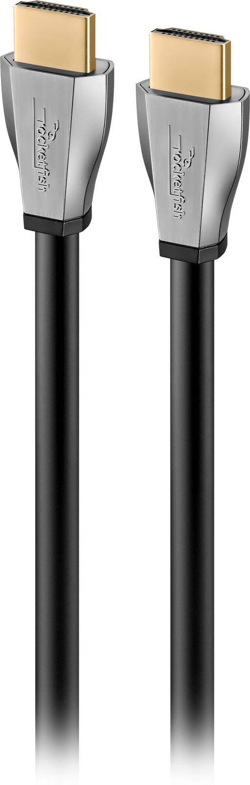 Rocketfish - 1.5' 4K UltraHD/HDR In-Wall Rated HDMI Cable - Black