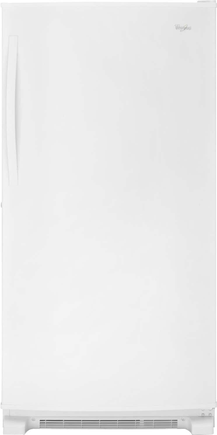 Whirlpool - 19.6 Cu. Ft. Frost-Free Upright Freezer with Temperature Alarm - White