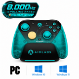 GameSir - G7 Pro 8k Wireless Controller for Windows Mag-Res TMR Sticks Hall Effect Triggers 8000Hz Polling Rate Tri-Mode - Cyan