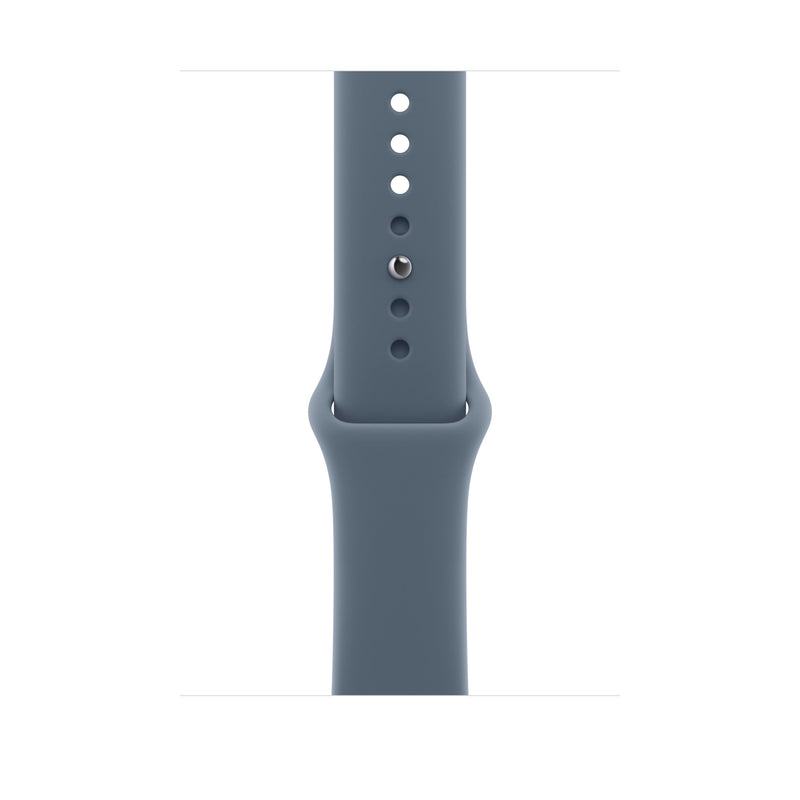 Apple - 46mm Sport Band - M/L - Anchor Blue
