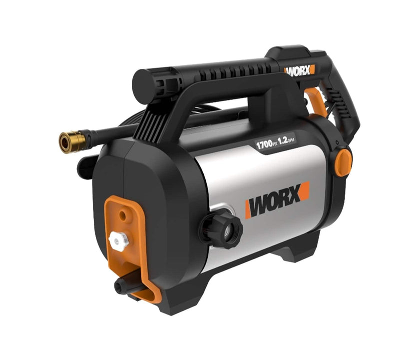 WORX - Electric Pressure Washer up to 1700 PSI at 1.2 GPM - Black