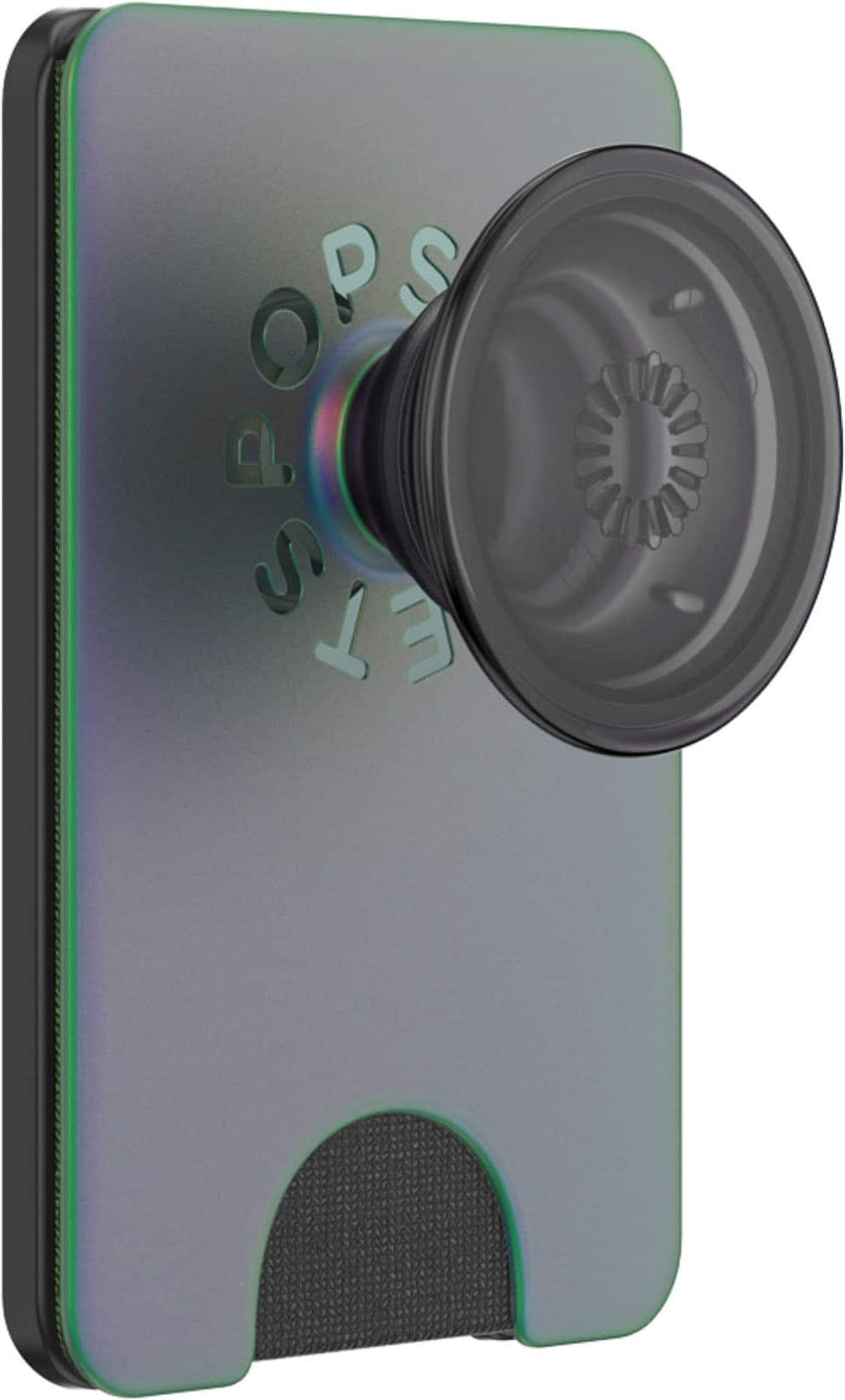 PopSockets - MagSafe PopWallet+ Cell Phone Wallet  Grip with Adapter Ring - Nightshade
