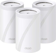 TP-Link - Deco 7 Pro BE14000 Tri-Band Wi-Fi 7 Whole Home Mesh Router System - Deco BE68 (3-pack) - White