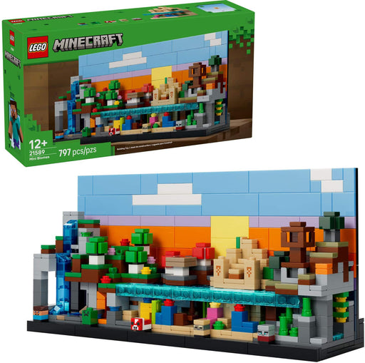 LEGO - Minecraft Mini Biomes Building Toy 21589