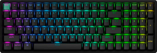 Keychron - K4 HE Custom 96 Wireless Hall Effect Mechanical Switch Gaming Keyboard with Programmable QMK Launcher Software - Black