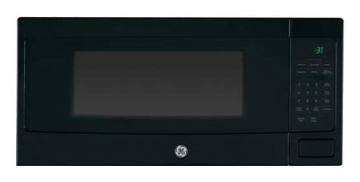 GE Profile - 1.1 Cu. Ft. Mid-Size Microwave - Black on Black