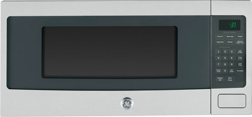 GE - Profile Series 1.1 Cu. Ft. Built-In Microwave with Sensor Cooking and Defrost - Stainless Steel