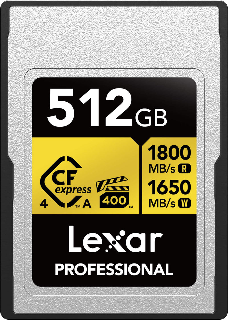 Lexar - Professional GOLD CFexpress 4.0 Type A 512 GB