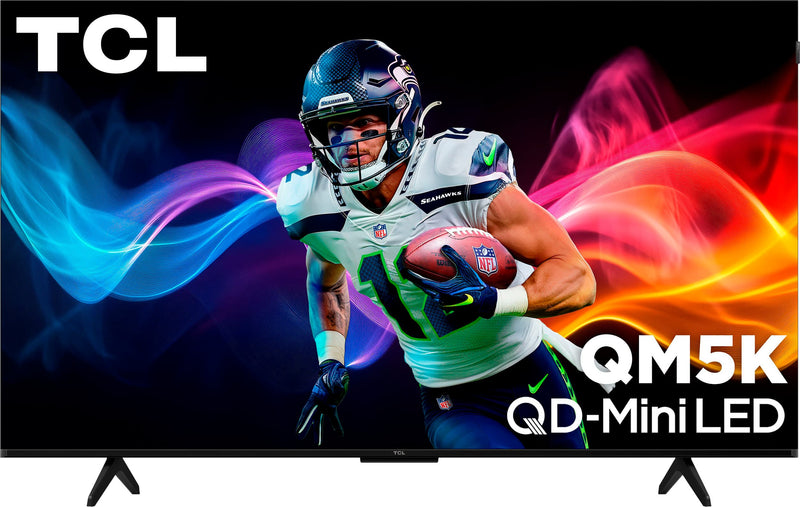 TCL - 50" Class QM5K Series 4K UHD HDR QD-Mini LED Smart TV with Google TV (2025)