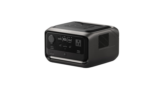 EcoFlow - River 3 Plus (Wireless) Portable Power Station (286 Wh Capacity) - Black