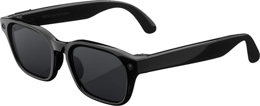 Adventurer - Smart AI glasses — Meta AI 12MP Camera Live Translate — Polarized Grey Lenses - Classic Black