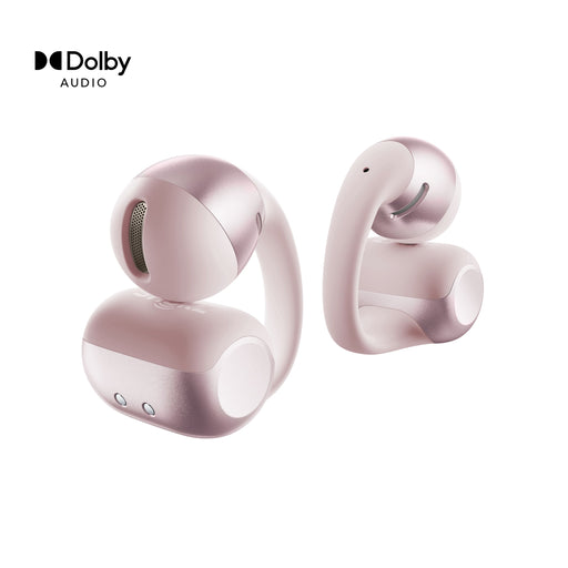 Shokz - OpenDots 2 Open-Ear Clip-On True Wireless Bluetooth Earbuds - Pink
