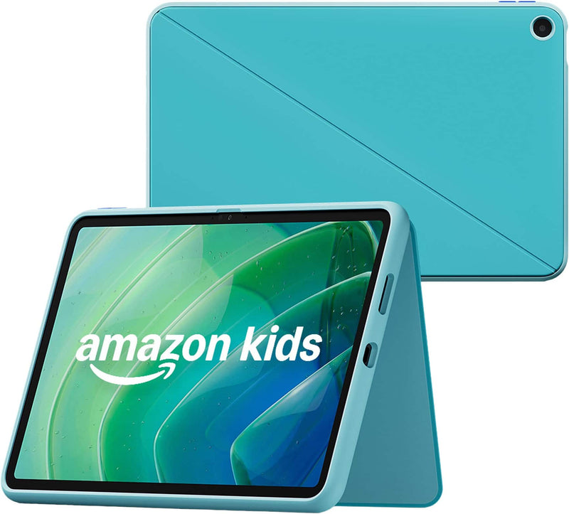 Amazon - Kids Tablet 11 (all-new) ages 6+ 11" 2.5K display 8GB includes 1-year Kids+ subscription parental controls - Aquatic