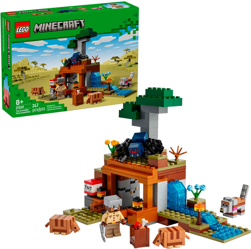 LEGO - Minecraft The Armadillo Mine Expedition Building Toy 21269