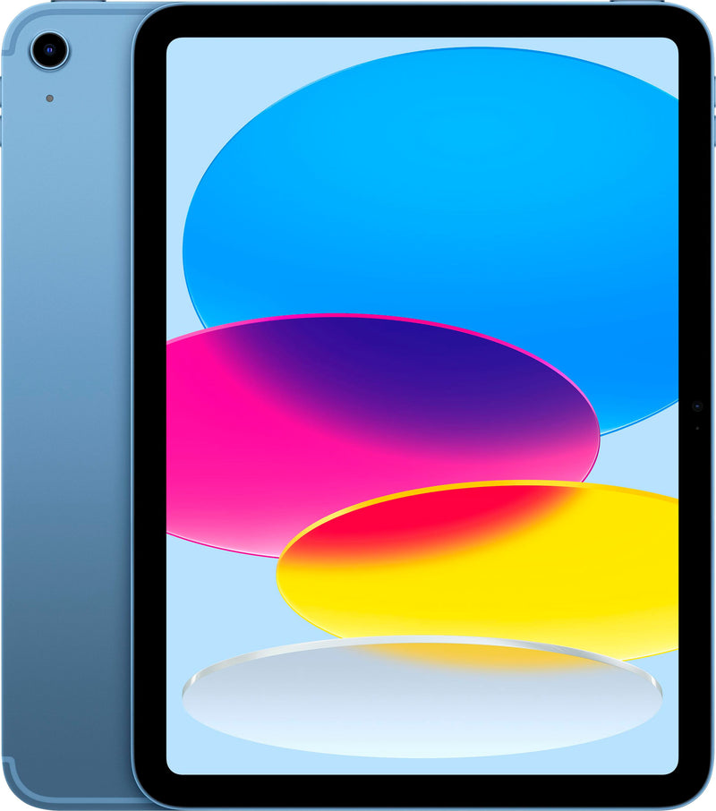 Apple - 11-inch iPad A16 chip with Wi-Fi + Cellular - 128GB - Blue (Unlocked)