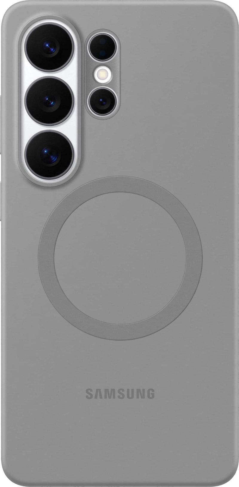 Samsung - Galaxy S26 Ultra Silicone Magnet Case - Gray