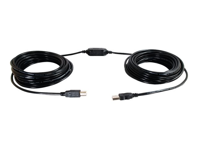 C2G 12m (40ft) USB Cable - USB A to USB B Cable - Active - Center Boost - USB cable - USB to USB Type B - 39 ft