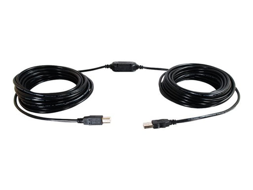 C2G 12m (40ft) USB Cable - USB A to USB B Cable - Active - Center Boost - USB cable - USB to USB Type B - 39 ft
