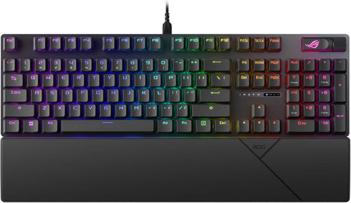 ASUS - ROG Strix Scope II X Full-size Wired Mechanical RGB Gaming Keyboard with Hot-Swappable ROG NX Snow Switches - Black