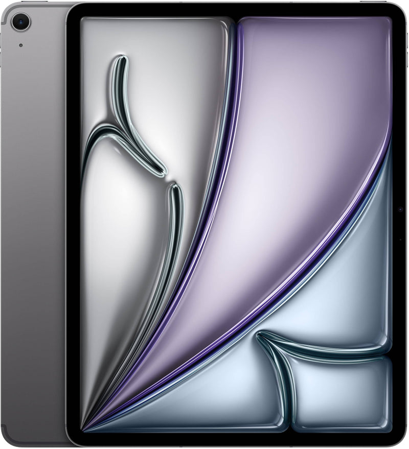 Apple - 13-inch iPad Air M4 chip Wi-Fi + Cellular 128GB - Space Gray (Unlocked)