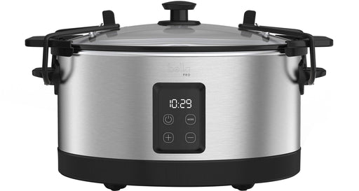 bella PRO - 7-qt. Programmable Slow Cooker with Searing Function - Stainless Steel