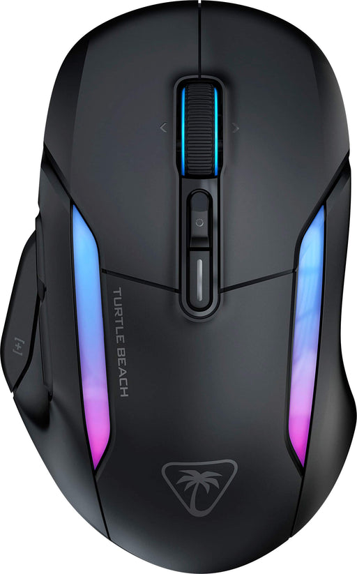 Turtle Beach - Kone II Air Wireless Optical Gaming Mouse with RGB Lighting - Wireless - Ash Black