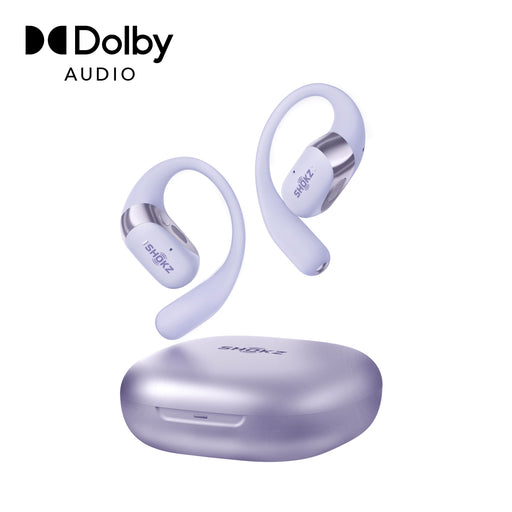 Shokz - OpenFit 2+ Open-Ear True Wireless Bluetooth Earbuds - Purple