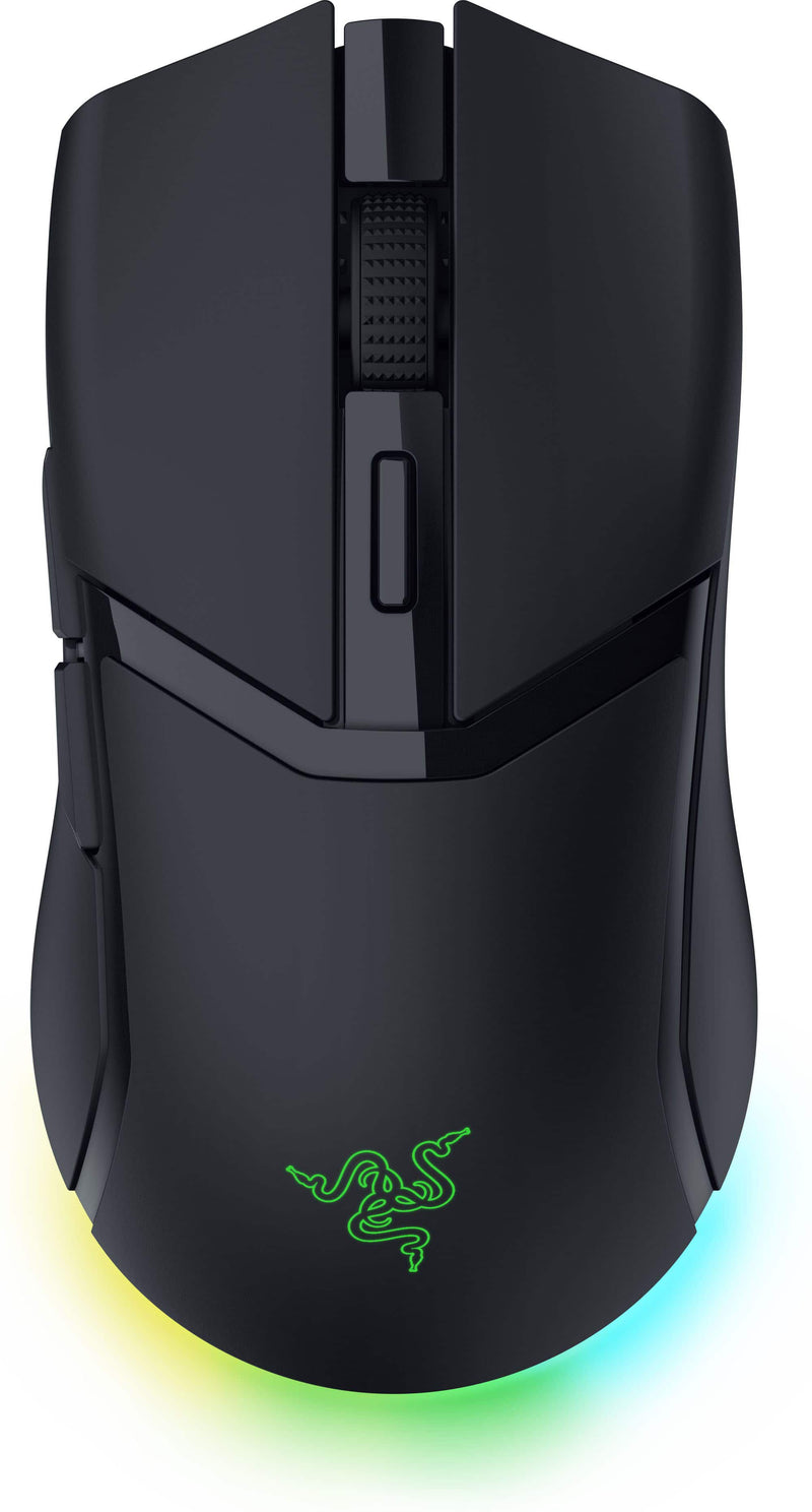 Razer - Cobra Hyperspeed Lightweight Optical Gaming Mouse with Chroma RGB Backlighting - Wireless - Black