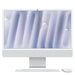 Apple - iMac 24-inch All-in-One - M4 chip - Built for Apple Intelligence - 8 Core CPU - 8 Core GPU - 16GB Memory - 256GB SSD - Silver