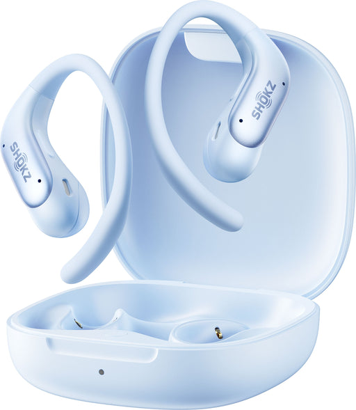 Shokz - OpenFit Air 2 Open-Ear True Wireless Bluetooth Earbuds - Ice Blue
