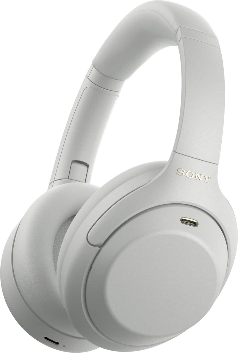 Sony - WH-1000XM4C Wireless Noise Cancelling Headphones (M4 2nd Gen) - Platinum Silver