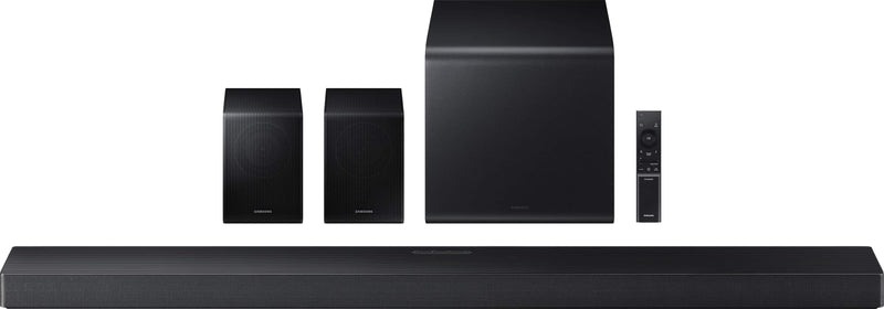 Samsung - Q-Series HW-QS750F 5.1.2 Ch Soundbar with Subwoofer and Rear Speakers - Titan Black