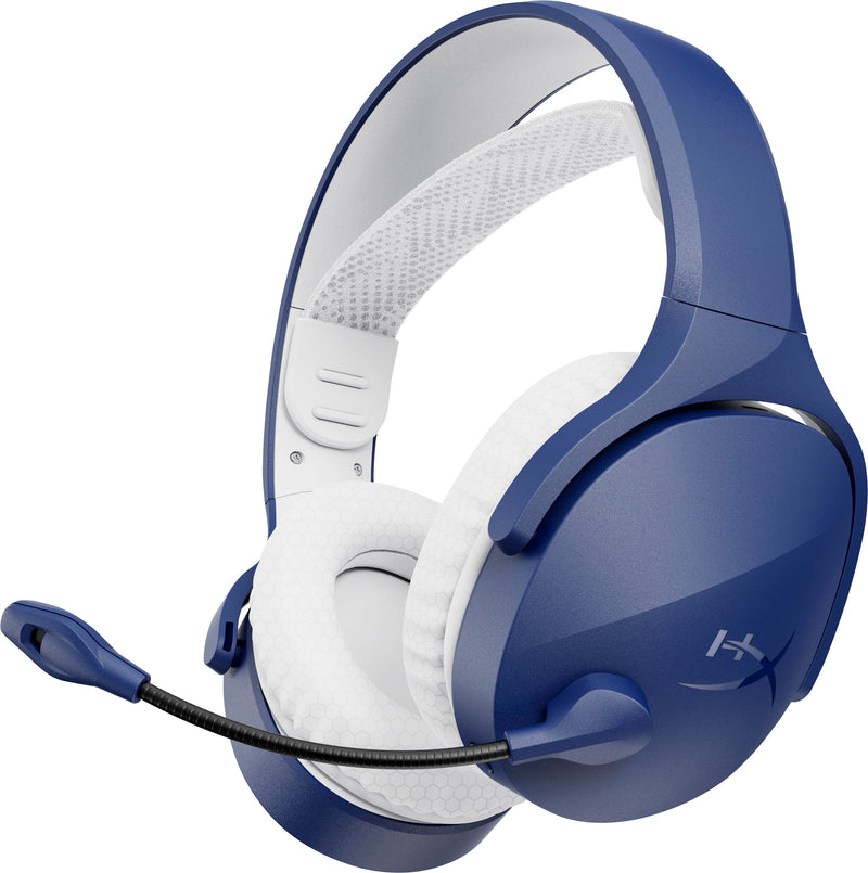 HyperX - Cloud Jet Dual Wireless Gaming Headset for PC Mac PS5 PS4 and Mobile - Jet Blue