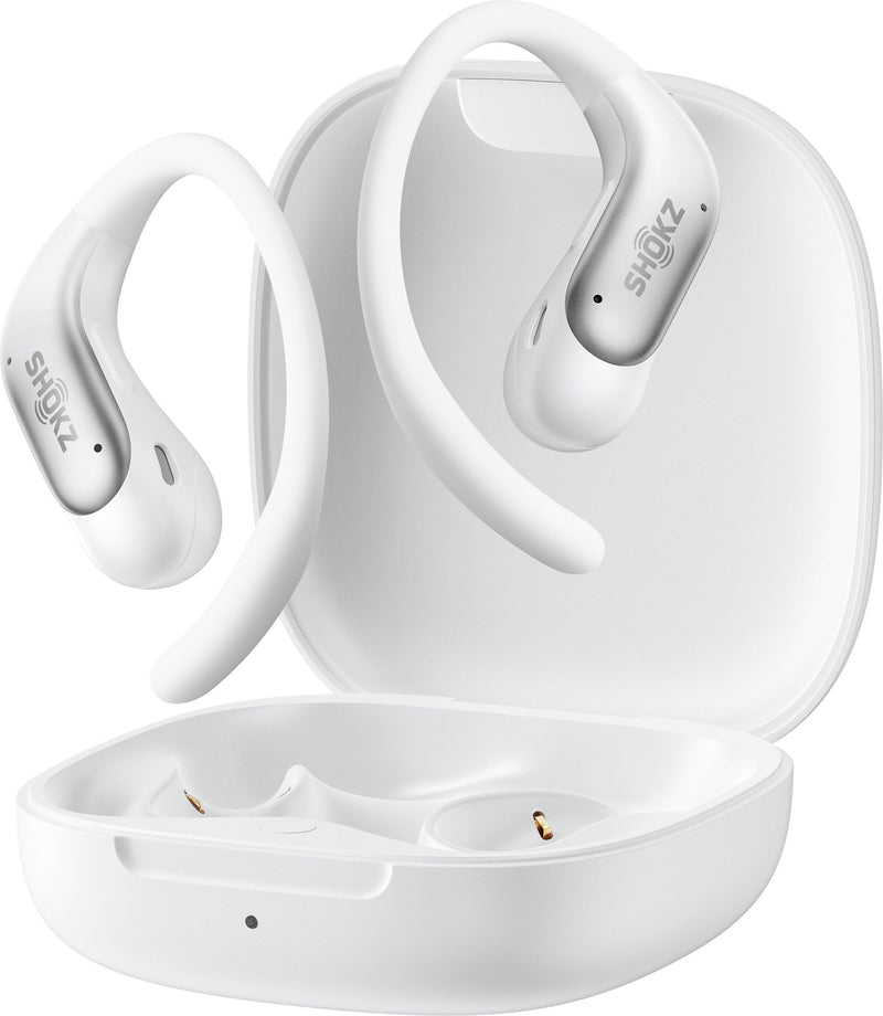 Shokz - OpenFit Air 2 Open-Ear True Wireless Bluetooth Earbuds - White