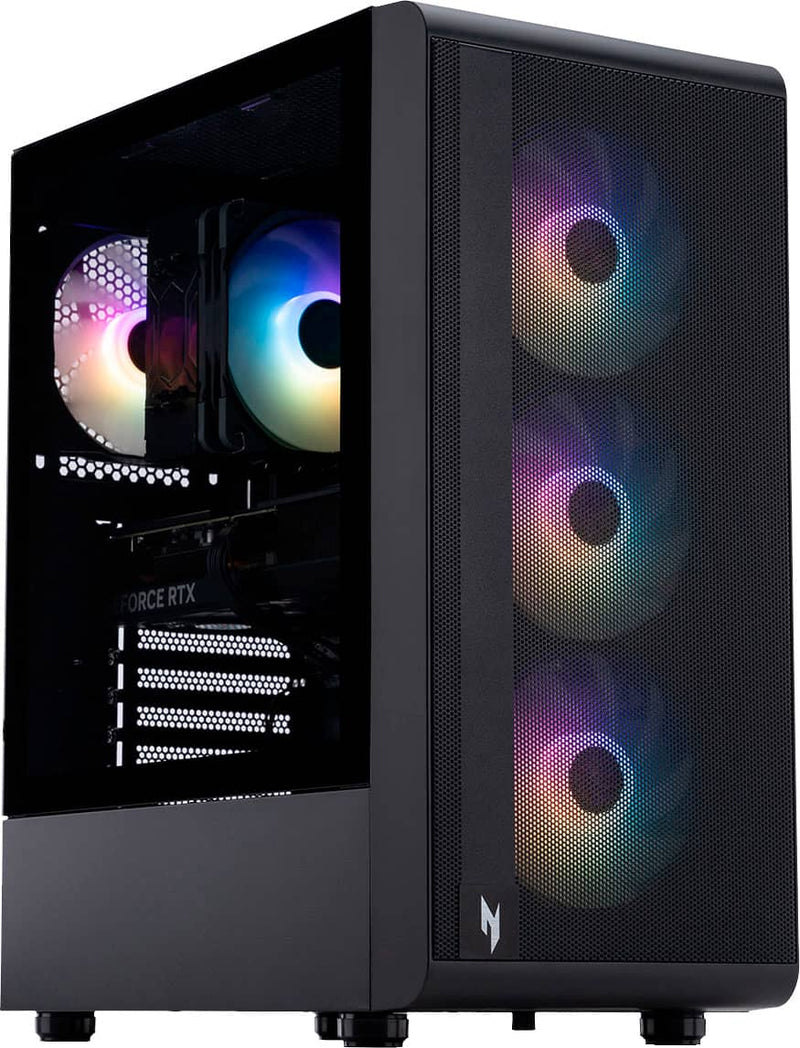 Acer - Nitro 60 Gaming Desktop - Intel Core i7-14700F - 32GB DDR5 Memory - NVIDIA GeForce RTX 5070 Ti - 2TB SSD - Black