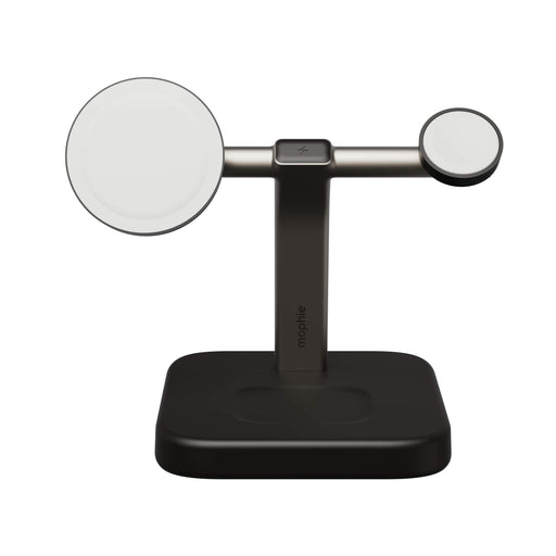 mophie - Qi2 3-in-1 Charging stand - Black