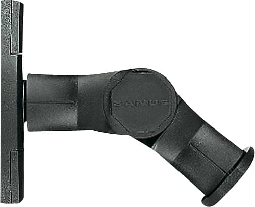 Sanus - Tilt and Swivel Wall Mount for Most Speakers up to 8 Lbs - Black