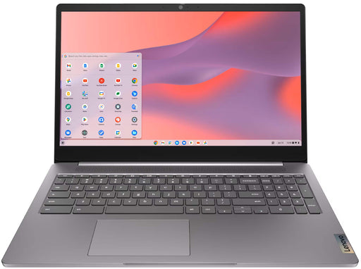 Lenovo - IdeaPad 3i Chromebook 15.6" Full HD Laptop - Intel Celeron 2021 - 4GB Memory with 64GB eMMC Storage - Arctic Grey