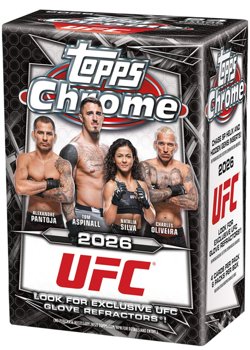 2026 Topps Chrome UFC - Factory Sealed - Value Box