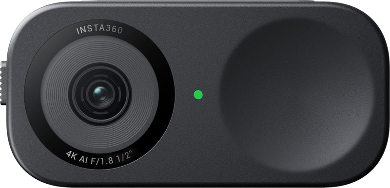 Insta360 - Link 2C 4K Webcam for Conferencing Gaming  Streaming 1/2" Sensor AutoFraming works w/ Zoom Teams Twitch  more - Black