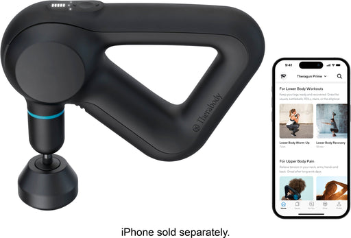 Therabody - Theragun Prime (5th Generation) - Powerful 5-Speed Massage In A Simple Design For Improved Recovery - Black