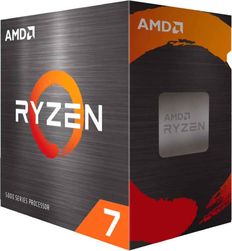 AMD - Ryzen 7 5800XT 8-Core - 16-Thread 3.8 GHz (4.8 GHz Max Boost) Socket AM4 Unlocked Desktop Processor - Silver