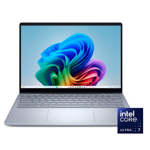 Dell - Plus - 14" 2K 2-in-1 Touchscreen Laptop - Intel Core Ultra 7 256V 2024 - 16GB Memory - 1TB Storage - Copilot+ PC - Ice Blue