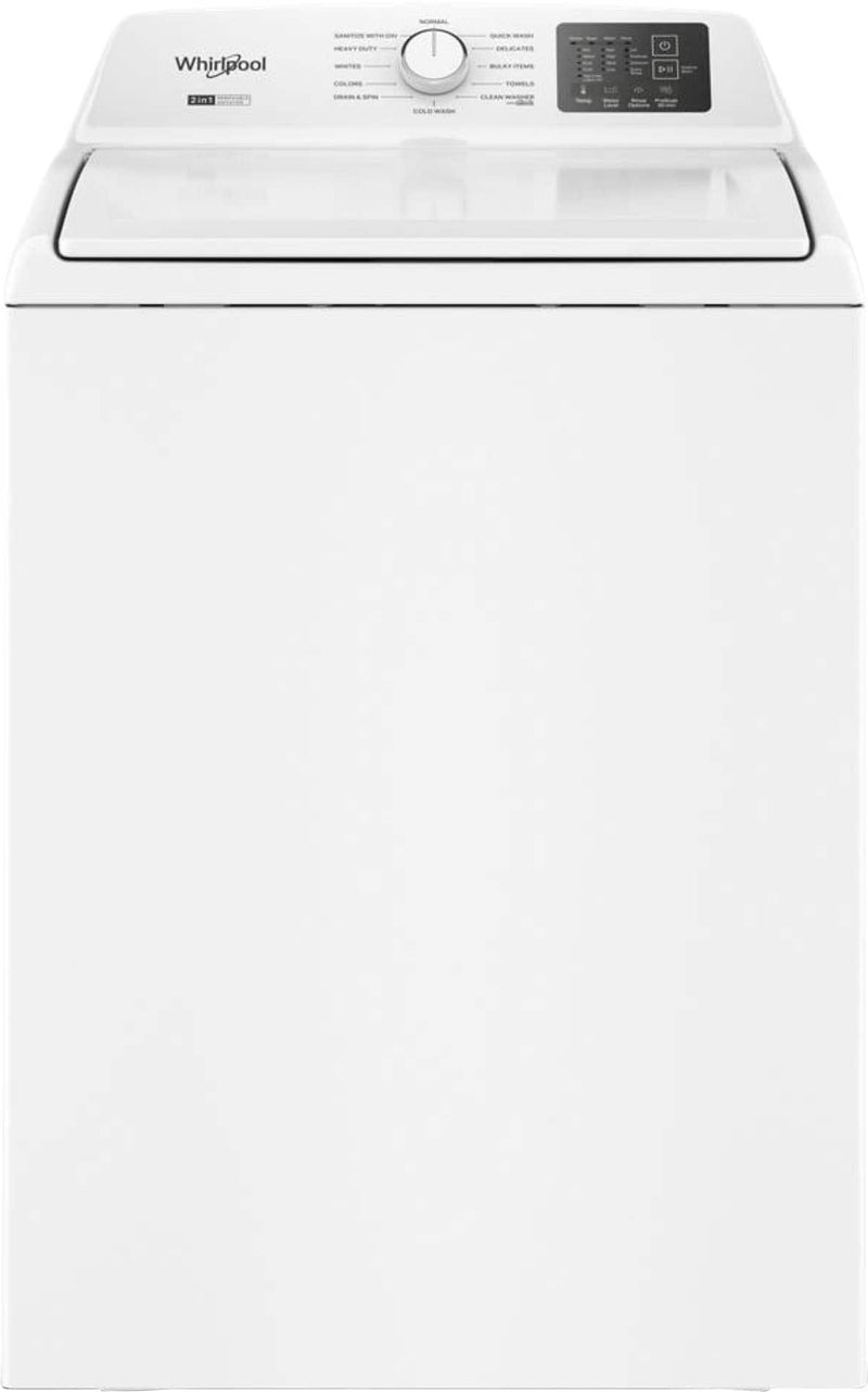 Whirlpool - 4.2-4.3 Cu. Ft. High-Efficiency Top Load Washer with 2-in-1 Removable Agitator - White