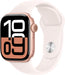 Apple Watch Series 10 (GPS) 42mm Aluminum Case with Light Blush Sport Band - S/M - Rose Gold